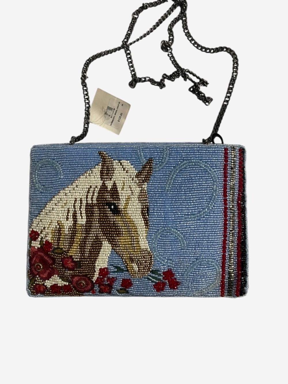mary frances beaded horse equestrian western chic cross body bag - Picture 2 of 5